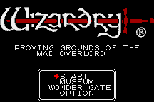 Wizardry: Proving Grounds of the Mad Overlord 1